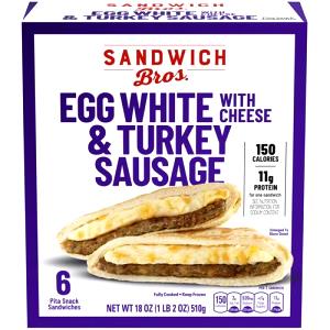 1 sandwich Southwest Turkey-Sausage E White
