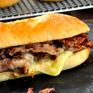 1 Sandwich Steak and Cheese Sandwich on Roll
