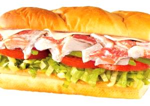1 Sandwich Subway Seafood Sensation (İncludes Cheese) Sub