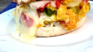 1 sandwich Supreme Omelet & Cheese on Croissant