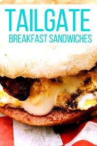 1 sandwich Tailgater Breakfast Sandwich