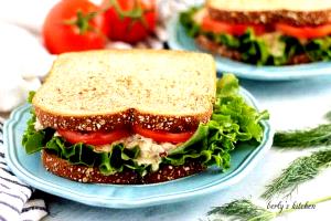 1 sandwich Tuna Salad on Wheat