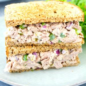 1 Sandwich Tuna Salad Sandwich with Lettuce