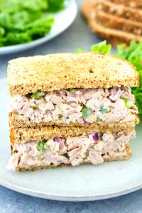 1 Sandwich Tuna Salad Sandwich