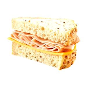 1 sandwich Turkey Cheddar & Bacon Flatbread Sandwich