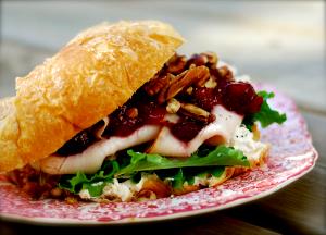 1 sandwich Turkey Cranberry Croissant