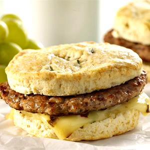 1 sandwich Turkey Sausage Biscuit