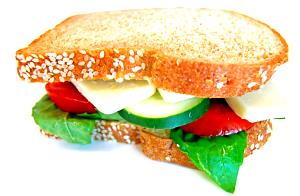 1 sandwich Vegetable Garden Sandwich