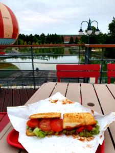1 sandwich Village Veggie Sandwich