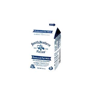 1 School Milk Carton (1/2 Pint) Reduced Fat Milk