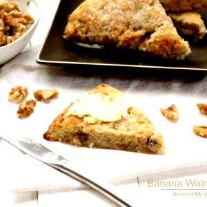 1 scone Banana Walnut Scone
