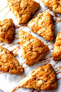 1 scone Caramel Apple Thumbprint Scone