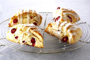 1 scone Lemon Cranberry Scone