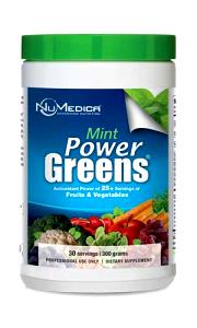 1 scoop (10 g) Power Greens - Mint