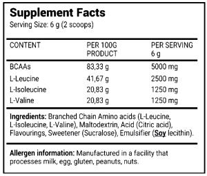 1 scoop (11 g) Essentials