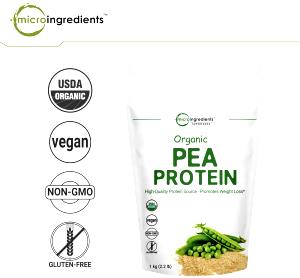 1 scoop (18 g) Simply Vegan Pea Protein Powder