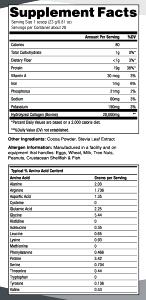 1 scoop (23 g) Paradigm Protein Chocolate Flavored