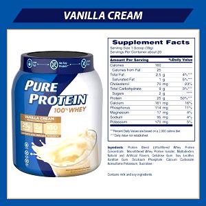 1 scoop (23 g) Vanilla Protein Powder