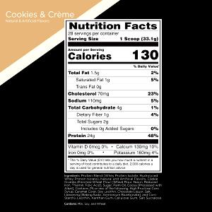 1 scoop (24 g) Wheat Protein Isolate