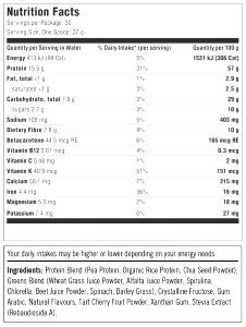 1 scoop (27 g) Ageloc TR90 Greenshake