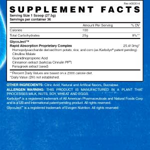 1 scoop (27 g) GlycoJect