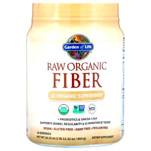 1 scoop (27 g) Raw Organic Fiber