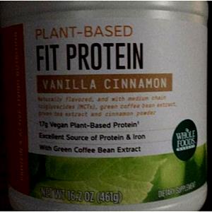 1 scoop (27.1 g) Plant-Based Fit Protein Vanilla Cinnamon