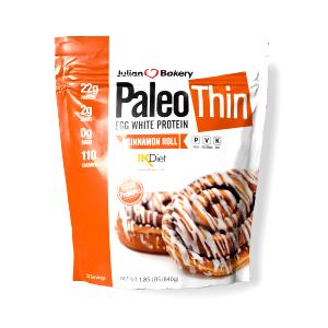 1 scoop (27.98 g) Paleo Protein Egg White Protein - Cinnamon Roll