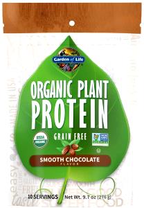 1 scoop (28 g) Organic Plant Protein Smooth Chocolate