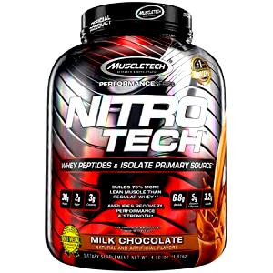 1 scoop (28.5 g) Nitro-Tech Hardcore Pro Series Whey Protein - Strawberry Banana