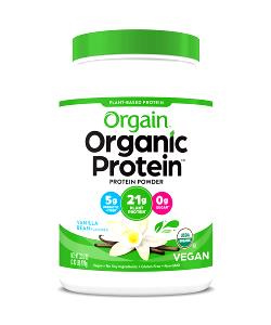 1 scoop (28.5 g) Organic Plant-Based Protein Vanilla