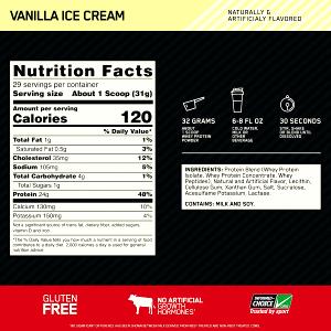 1 scoop (29 g) Ice Cream Sandwich Protein Powder