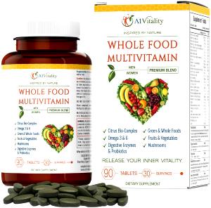 1 scoop (3 g) Whole Food Blend Multivitamin & Mineral Boost