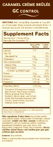1 scoop (30 g) GC Control Caramel Crème Brûlée