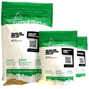 1 scoop (30 g) Grass-Fed Beef Protein Isolate