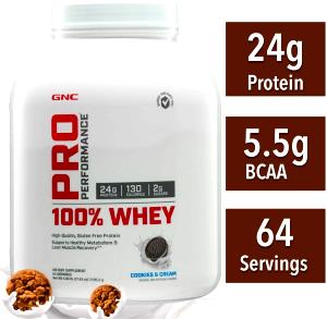 1 scoop (30 g) Pro Performance 100% Whey Protein - Cookies & Cream
