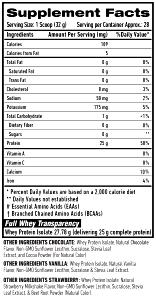 1 scoop (32 g) ISO Protein - Honey Graham Cereal