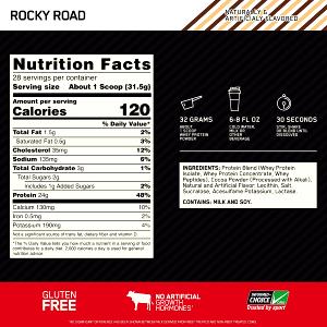 1 scoop (32 g) Whey Protein