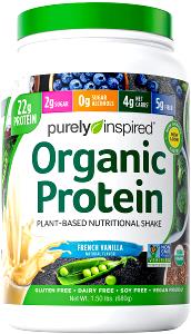 1 scoop (33 g) Plant Based Protein Smoothie Mixed Berry