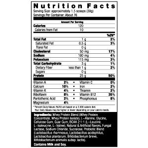1 scoop (42 g) Not Just Protein