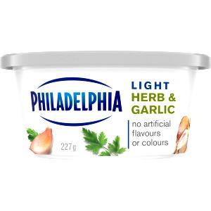 1 scoop (43 g) Light Herb Garlic Cream Cheese