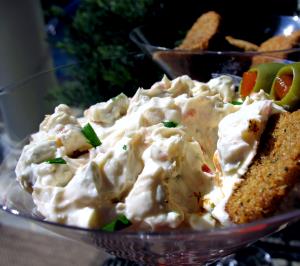 1 scoop (43 g) Olive Pimento Cream Cheese