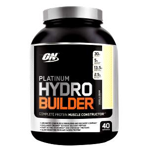 1 scoop (50 g) Platinum Hydro Builder - Vanilla Bean