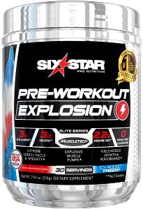1 scoop (6 g) Pre-Workout Explosion