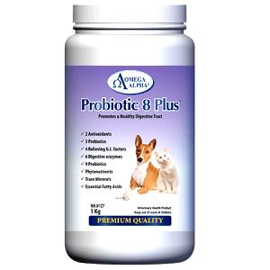 1 scoop (8 g) Probiotics & Super Greens Mixed Berry Flavor