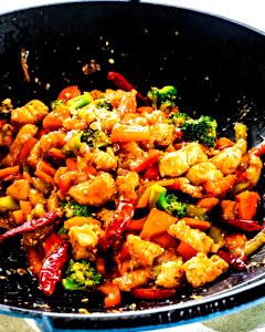 1 Scoop Hunan Sauce