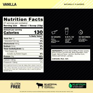 1 Scoop Natural 100% Whey Gold Standard