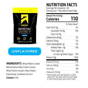 1 Scoop Protein Powder, Ultra Xt Unflavored