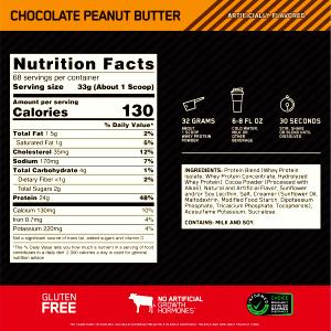 1 Scoop Whey Protein, Chocolate Peanut Butter
