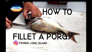 1 Scup Fillet (4-1/2" X 2" X 3/8") Steamed or Poached Porgy